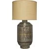 Caisson 35 Inch 150.00 Watt Gun Metal Table Lamp Portable Light