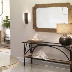 Two Handled Kettle 25 Inch 150.00 Watt Iron Table Lamp Portable Light -Jamie Young Store 1twoh tlir 2