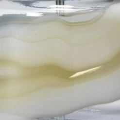 Ursula 26 Inch 150.00 Watt Blue Swirl Glass Table Lamp Portable Light -Jamie Young Store 1ursu tlbl 1