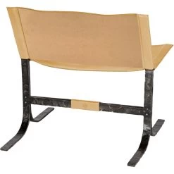 Alessa Cashew Leather And Black Sling Chair -Jamie Young Store 20ales chca 7