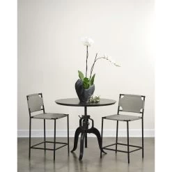 Asher 36 Inch Grey Counter Stool 13 Asher 36 Inch Grey Counter Stool -Jamie Young Store 20ashe csdg 6