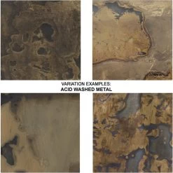 Crown 19 X 17 Inch Acid Washed Metal Side Table -Jamie Young Store 20crow smaw 4