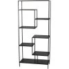 Element 80 X 36 X 16 Inch Black Iron Etagere
