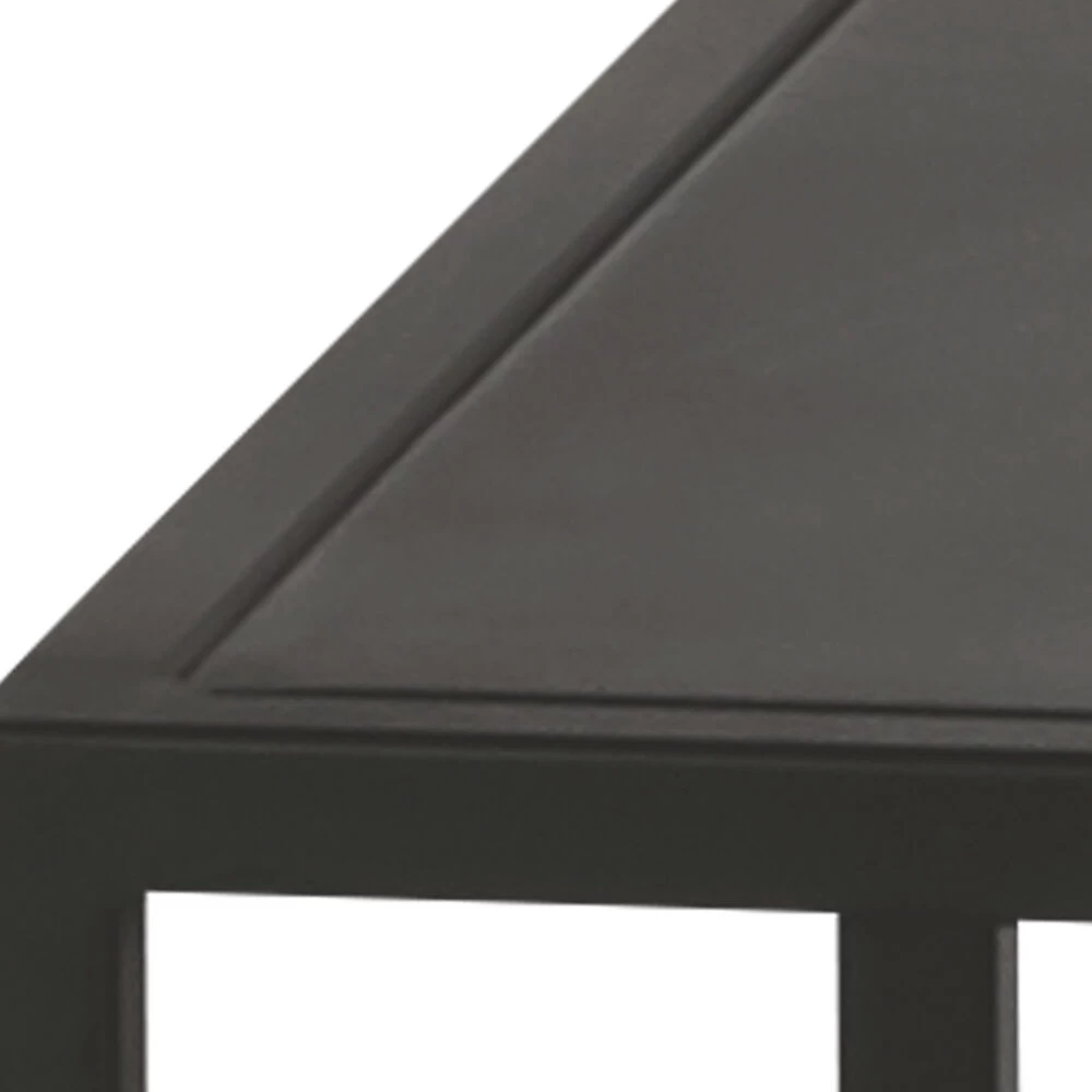 Element 80 X 36 X 16 Inch Black Iron Etagere 4 Element 80 X 36 X 16 Inch Black Iron Etagere - Image 4