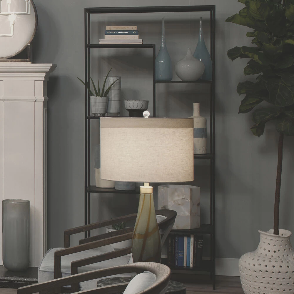 Element 80 X 36 X 16 Inch Black Iron Etagere 2 Element 80 X 36 X 16 Inch Black Iron Etagere - Image 2