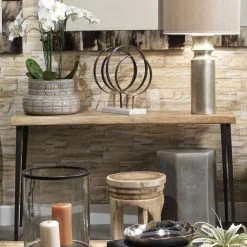 Farmhouse 53 X 16 Inch Natural Wood Console Table -Jamie Young Store 20farm cona 2