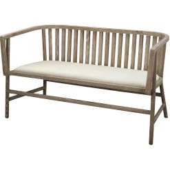 Grayson Off White Linen & Grey Washed Wood Settee 16 Grayson Off White Linen & Grey Washed Wood Settee -Jamie Young Store 20gray sewna 6