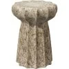 Oyster 18 X 13 Inch Cream Side Table