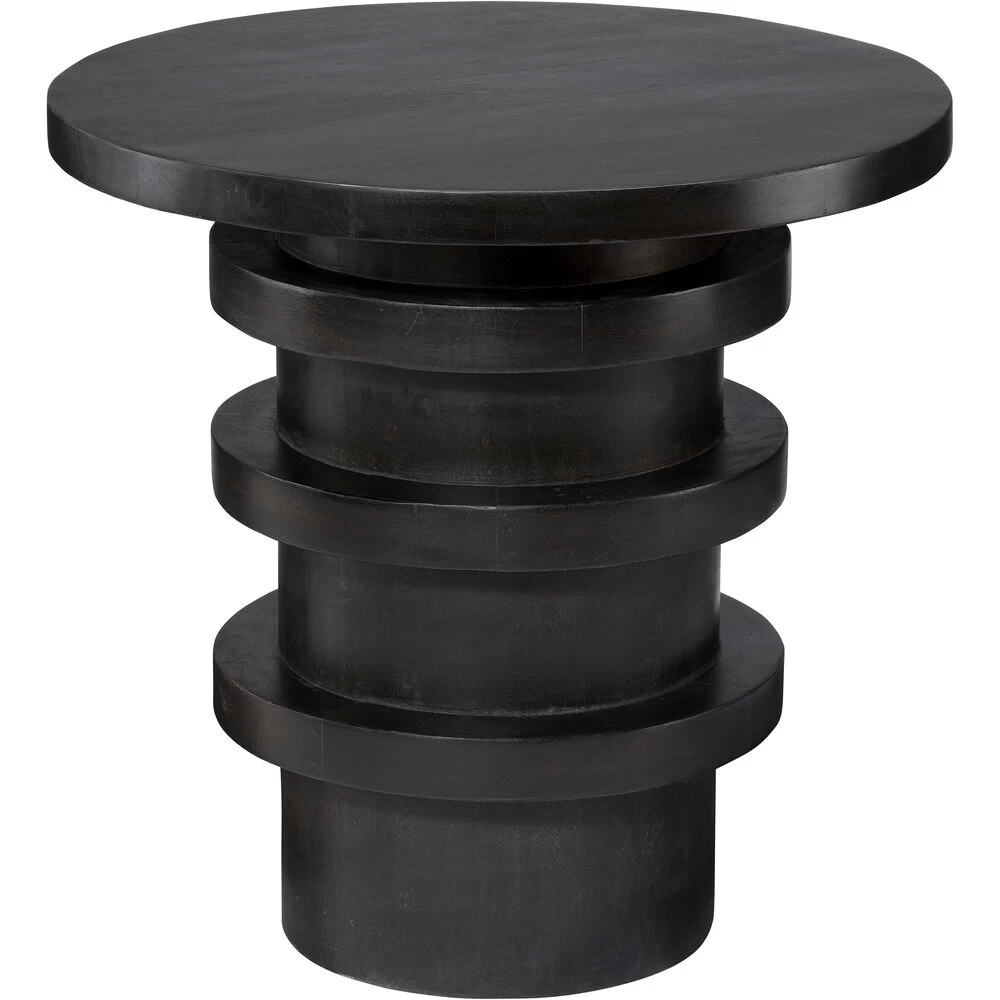 Revolve 24 X 24 Inch Charcoal Side Table 1 Revolve 24 X 24 Inch Charcoal Side Table