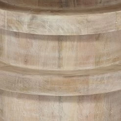 Revolve 24 X 24 Inch White Washed Side Table -Jamie Young Store 20revo stna 3