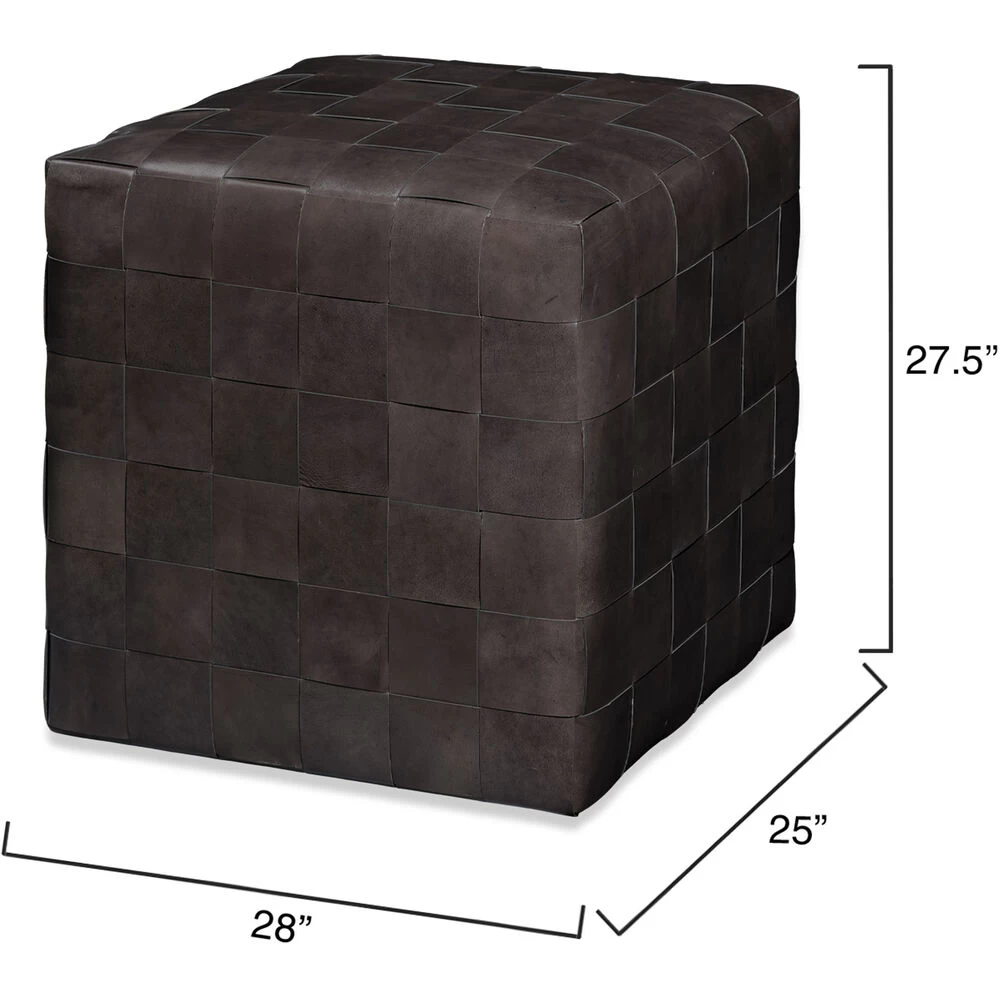 Ottoman 18 Inch Grey Ottoman 3 Ottoman 18 Inch Grey Ottoman - Image 3