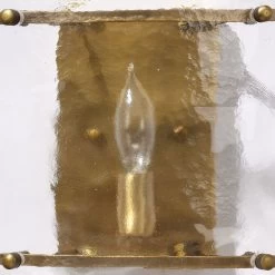 Glenn 1 Light 9.5 Inch Antique Brass Wall Sconce Wall Light -Jamie Young Store 4glen ssab 3