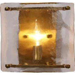Glenn 1 Light 9.5 Inch Antique Brass Wall Sconce Wall Light -Jamie Young Store 4glen ssab 7