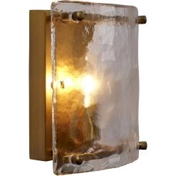 Glenn 1 Light 9.5 Inch Antique Brass Wall Sconce Wall Light -Jamie Young Store 4glen ssab 9