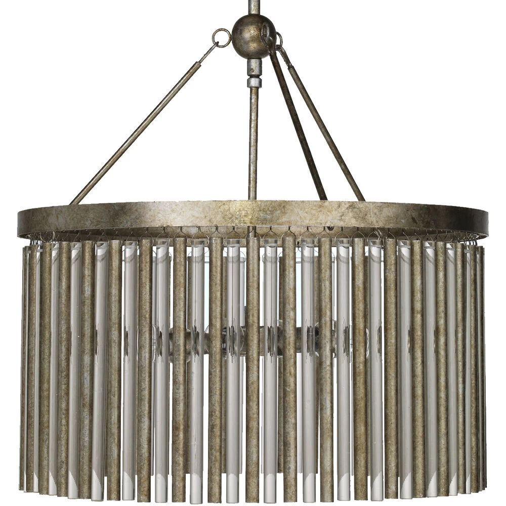 Andromeda 6 Light 24 Inch Champagne Leaf Chandelier Ceiling Light 1 Andromeda 6 Light 24 Inch Champagne Leaf Chandelier Ceiling Light