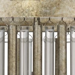 Andromeda 6 Light 24 Inch Champagne Leaf Chandelier Ceiling Light 9 Andromeda 6 Light 24 Inch Champagne Leaf Chandelier Ceiling Light -Jamie Young Store 5andr chch 9