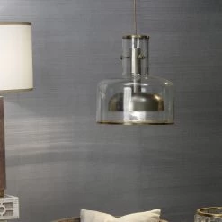 Clyde 1 Light 14 Inch Clear With Gun Metal Pendant Ceiling Light 8 Clyde 1 Light 14 Inch Clear With Gun Metal Pendant Ceiling Light -Jamie Young Store 5clyd clgm 8