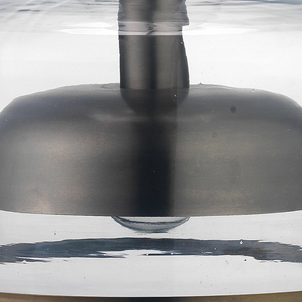 Clyde 1 Light 14 Inch Clear With Gun Metal Pendant Ceiling Light 5 Clyde 1 Light 14 Inch Clear With Gun Metal Pendant Ceiling Light - Image 5