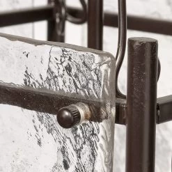 Glenn 4 Light 14 Inch Bronze And Oil Rubbed Bronze Chandelier Ceiling Light, Small -Jamie Young Store 5glen smob 3