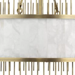 Upsala 8 Light 32 Inch Antique Brass & White Alabaster Chandelier Ceiling Light -Jamie Young Store 5upsa abal 3