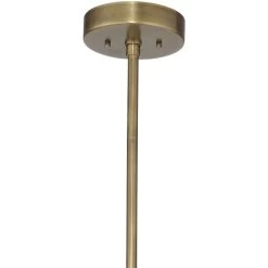 Upsala 8 Light 32 Inch Pale Lavender Agate & Antique Brass Chandelier Ceiling Light -Jamie Young Store 5upsa lvab 2