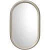 Altitude Oval 39 X 24 Inch Dove Grey Splash Mirror