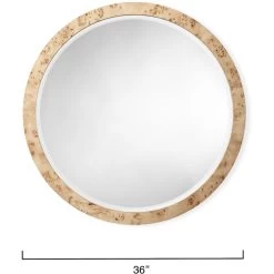 Chandler 36 X 36 Inch Natural Mirror -Jamie Young Store 6chan rndna 2