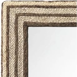 Evergreen 30 X 30 Inch Natural Mirror -Jamie Young Store 6ever sqsg 3