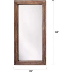 Reclaimed 60 X 30 Inch Grey Floor Mirror 8 Reclaimed 60 X 30 Inch Grey Floor Mirror -Jamie Young Store 6recl flgr 2