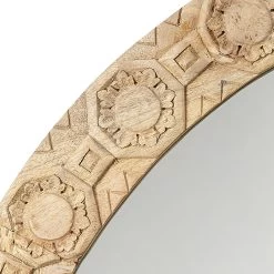 Relief 36 X 36 Inch Natural Mirror 10 Relief 36 X 36 Inch Natural Mirror -Jamie Young Store 6reli rndna 3