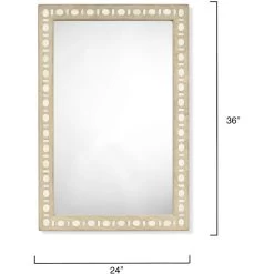 Sama 36 X 24 Inch Natural Mirror -Jamie Young Store 6sama mibl 2