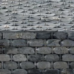 Alexander Hexagon 10 X 9 Inch Natural Grey Box, Hexagon -Jamie Young Store 7alex bogr 1