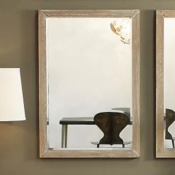 Austere 38 X 26 Inch Dark Wood Mirror -Jamie Young Store 7aust migr 8