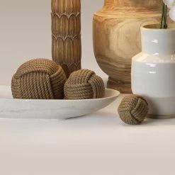 Jute Jute Balls, Set Of 3 13 Jute Jute Balls, Set Of 3 -Jamie Young Store 7ball jute 4