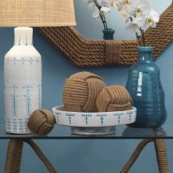 Jute Jute Balls, Set Of 3 17 Jute Jute Balls, Set Of 3 -Jamie Young Store 7ball jute 8