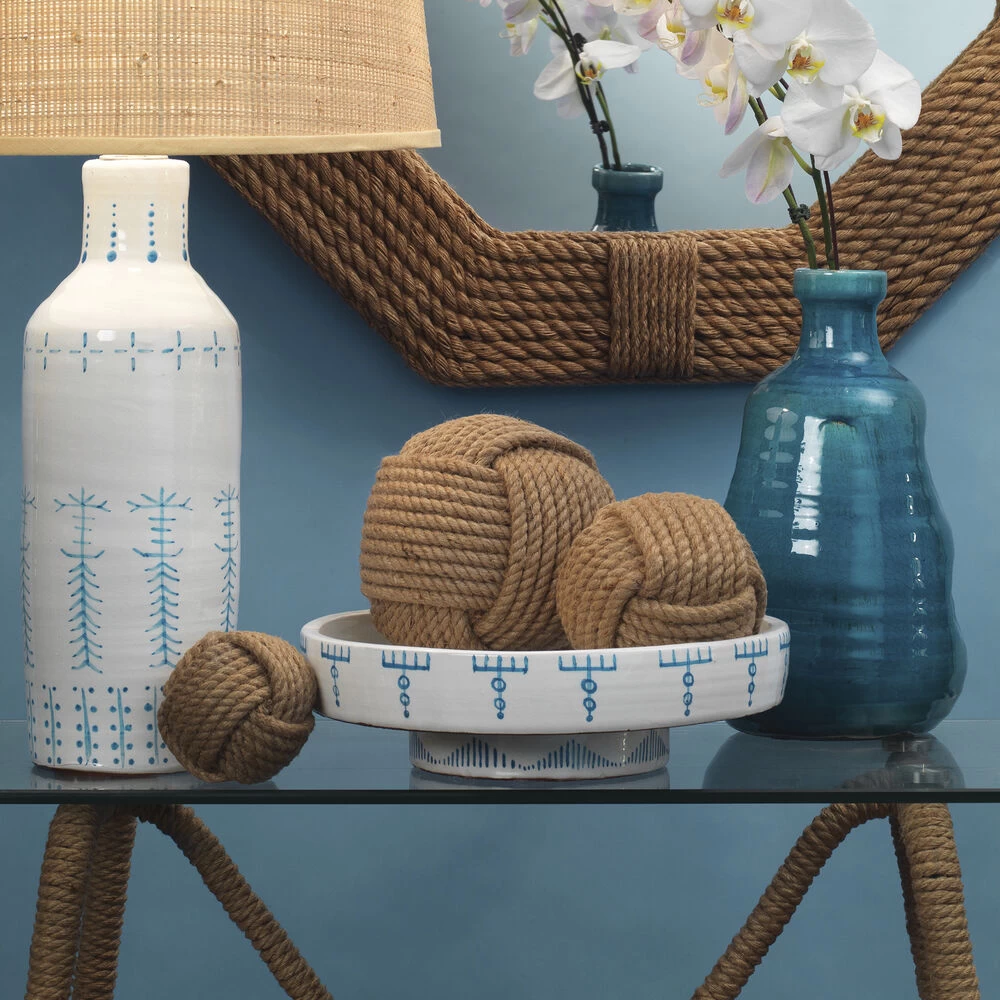 Jute Jute Balls, Set Of 3 9 Jute Jute Balls, Set Of 3 - Image 9