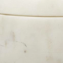 Bennett 7.25 X 6 Inch Storage Bowl With Lid, Large -Jamie Young Store 7benn lgwh 3