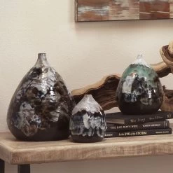 Collage 7 X 6 Inch Vase -Jamie Young Store 7coll smbkbr 2