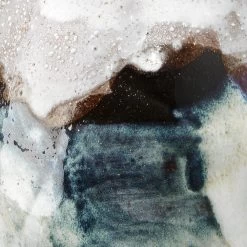 Collage 6 X 4 Inch Vase 9 Collage 6 X 4 Inch Vase -Jamie Young Store 7coll xsbkbr close up