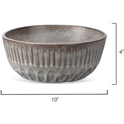 Cradle 10 X 4 Inch Bowl -Jamie Young Store 7crad boas 5