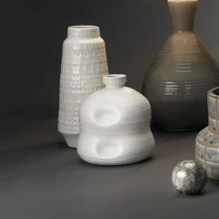 Dimple 10.25 X 8.5 Inch Jug -Jamie Young Store 7dimp juwh 2