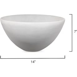 Georgina 14 X 7 Inch Bowl -Jamie Young Store 7geor lgal 5