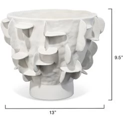 Helios 13 X 9.5 Inch Vase -Jamie Young Store 7heli vawh 2