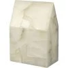 Tall House Alabaster Decorative Object