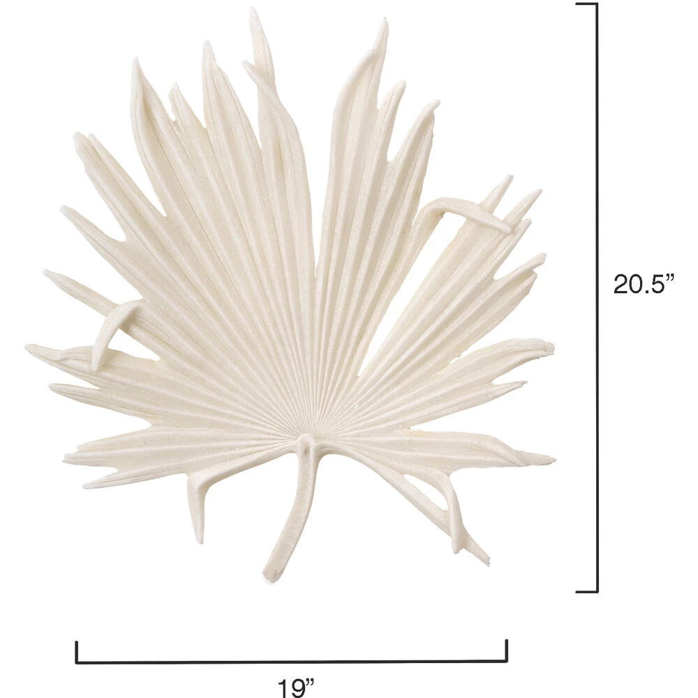Island Leaf Off White Table Object 4 Island Leaf Off White Table Object - Image 4