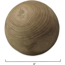 Malibu Natural Wood Wood Balls, Set Of 3 17 Malibu Natural Wood Wood Balls, Set Of 3 -Jamie Young Store 7mali natu 4