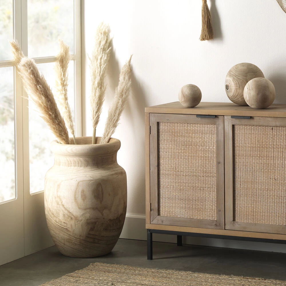 Malibu Natural Wood Wood Balls, Set Of 3 8 Malibu Natural Wood Wood Balls, Set Of 3 - Image 8