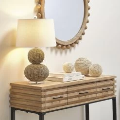 Malibu Natural Decorative Balls, Set Of 3 18 Malibu Natural Decorative Balls, Set Of 3 -Jamie Young Store 7mali owst 4