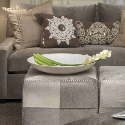 Marble 24 X 4.75 Inch Bowl -Jamie Young Store 7marb xlwh 3