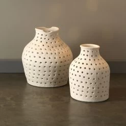 Porous 19 X 17 Inch Vase -Jamie Young Store 7poro vawh 5